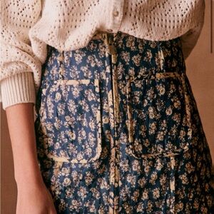NWT Sezane Foxy Skirt sz 6